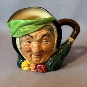 Vintage Royal Doulton Toby Mug Jug Cup Figurine England 1959 Darcy Gamp Gift mcm